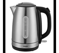 Bouilloire TORNADO TKE-01401ZA-GS 1,7L 2200W avec filtre et indicateur de niveau corps acier inoxydable noir argent