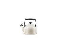 Le Creuset - Bouilloire traditionnelle acier émaillé - 2,1 l - Meringue - Blanc