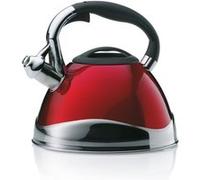 Kela 11658 bouilloire 3 L Rouge, Acier inoxydable