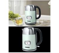 Bouilloire - Vintage - 1.7L - 2200W - Sans fil - Acier inoxydable 304