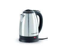 GourmetMaxx Bouilloire sans fil acier inoxydable, noir Contenance: 1.8