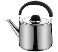 Bouilloires de thé, tovetop sifflant en teette, théière classique 2L, théières à thé en acier inoxydable avec poignée résistante à la chaleur pour l'hôtel domicile