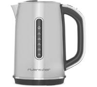 Bouilloires électriques - Fleuve - Riviera&Bar bouilloire expert réglable BBT660 Elea 1,8L, inox noir, 50-100°C, base 360°