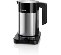 Bouilloires électriques - Fleuve - TWK7203 bouilloire programmable 1,7L 2200W, noir/inox, électroménager moderne