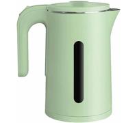 Bouilloires, Smart Kettle, 1500W Smart Kettle, 1,5 L à double mur cool tactile TEA TEATLE ꟾ Contrôle de la température pour 12h, chaudière à eau avec arrêt automatique et protection à sec / vert / 15