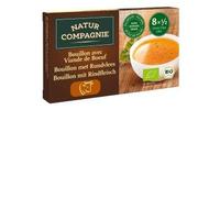 Bouillon de boeuf cube 88g natur compagnie bio