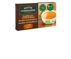 Bouillon de boeuf cube 88g natur compagnie bio