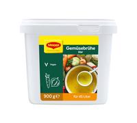 Bouillon de légumes clair Maggi pour soupes ou ragoûts vegan Gastro Box 900g