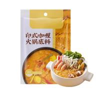 Bouillon Instantané pour Fond de Pot-au-feu « Authentic Health Preservation », 6 Saveurs Au Choix, Mélange de Bouillon Instantané Entièrement Naturel(Clear Oil)