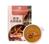 Bouillon Instantané pour Fond de Pot-au-feu « Authentic Health Preservation », 6 Saveurs Au Choix, Mélange de Bouillon Instantané Entièrement Naturel(Clear Broth)