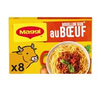Bouillon kub bœuf MAGGI - la boite de 80g Lot De 4 - Par Lot