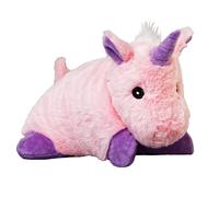 Bouillote peluche - licorne rose