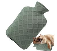 Bouillotte 1.2L - Chauffant Lit et Corps - Rétention de Chaleur 4 à 6 Heures pour Mains Épaules Nuque Jambes Hiver Voyage Camping École