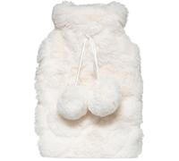 Féérie Lights & Christmas - Bouillotte en pilou avec 2 pompons - Blanc ivoire