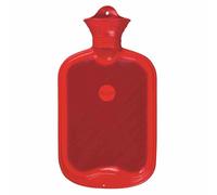 Bouillotte 2 Litre Rouge Coussins Chauffants Cou Epaule Caoutchouc Naturel