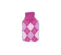 Bouillotte - 2 Litres - Housse tricotée - Motif Jacquart - GH025 St Helens Home and Garden
