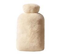 Bouillotte - 2000 ml Anti-Fuites Réutilisable Pochette Mignonne | Chauffe-Mains avec Housse en Peluche - pour Chambre, Salon, École, Bureau, Voyage, Hiver, Temps Froid, Soulagement du Corps, Mains et