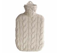 Bouillotte 2l Nature Couverture Tricotée/Coton Coussins Chauffants Soin Beauté