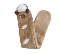Bouillotte - 3000 ml - Pack d'hiver avec motif Capybara | Housse en peluche pour rétention de la chaleur pour soulager les menstruations, la récupération musculaire des épaules, le lit de voyage, les