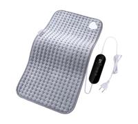 Bouillotte - 30x61 cm 9 Niveaux de Chauffage Bouillotte Électrique | Coussin De Chaise Chauffant Pour Hiver,Pour Bureau Lit Pied Nuque Épaule Dos Genou Hanche Noël Anniversaire Maman Épouse