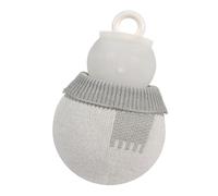 Bouillotte - 320ml Ensemble Mignon Bonhomme De Neige | Poche À Eau En Silicone - Pour La Relaxation, Les Mains, Le Voyage, L'Hiver, Le Froid, Noël Et Le Quotidien