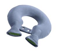 Bouillotte à buse unique de 430 g avec housse en peluche douce - Bouillotte réutilisable pour le cou, les épaules et le cou - Solution d'hiver pour la maison, le bureau, l'école, les voyages, le