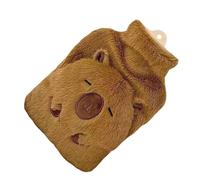Bouillotte, Aucune Électricité Requise, 1 Pièce, Sac D'eau Chaude Capybara, Sac D'eau Chaude Pour Les Mains, Aide Au Sommeil Confortable, Pour Le Cou, L'épaule De L'école