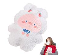Bouillotte avec couvercle,bouillotte,Sac d'eau chaude Sac d'eau chaude de dessin animé mignon | Bouteille chauffante confortable avec motif d'animal en peluche pour femmes, hommes, Thanksgivin