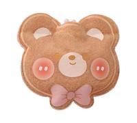 Bouillotte avec couvercle,bouillotte | Sac d'eau chaude Sac d'eau chaude de dessin animé mignon - Bouteille chauffante en forme d'animal en peluche pour étudiants, bureaux, familles, Thanksgivin