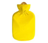 Bouillotte avec des classiques Flauschbezug 2,0 litres (jaune)