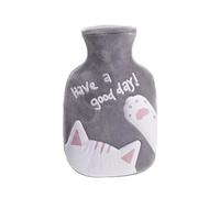 Bouillotte avec housse, bouillotte, sac, chauffe-mains et pieds avec housse en velours doux pour les crampes menstruelles, le soulagement des douleurs au cou et aux épaules les thérapies par le fr