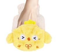 Bouillotte avec housse | Chauffe-mains et pieds à motif animal | Poche à eau chaude, pour cou, taille, pieds, mains, jambes, corps, camping, voiture, femme, papa, maman, temps froid