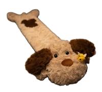 Bouillotte avec housse douce - 75 cm de long - Accessoire chauffant en peluche - Abeille et chien - Pour la maison, l'hiver, l'école, l'extérieur, les voyages, l'hôtel, la nuit, la période de vacances