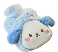 Bouillotte avec housse en peluche,bouillotte avec housse - Coussin chauffant mignon | Housse pour animaux, sac d'eau froide, réchauffeur portable et confortable pour l'hiver, par temps froid