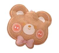 Bouillotte avec housse | Joli sac à eau chaud motif dessin animé, confortable en peluche pour étudiants, bureaux, familles