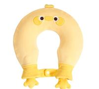 Bouillotte avec housse - Protège-nuque en forme de U avec motif animal - Bouillotte avec housse en peluche - Pour les douleurs musculaires, les femmes, les, les voyages, le lit, les blessures