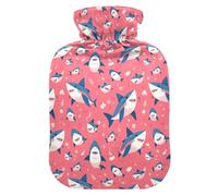 Bouillotte avec housse souple, 2 L, compresse chaude pour thérapies par le chaud et le froid