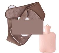 Bouillotte, Bande chauffante abdominale for le ventre, 2 pièces, ceinture de couverture taille chaude(Coffee)