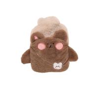 Bouillotte Bouillotte avec housse 0,3 L,4,5 1 Sac d'eau chaude for les règles Cou Épaule Pieds Chauffe-eau(Bear 400ml)