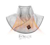 Bouillotte Cervicale,Écharpe Électrique USB pour Épaules et Nuque,Écharpe de Chauffage pour Temps Froid Hivernal - Pour Hommes Femmes et Personnes Âgées