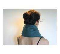 Bouillotte cervicales lin vert sapin