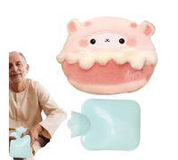 Bouillotte chauffante en peluche et animal | 500 ml Propriété qui fuit la bouillotte, paquet à la main dessin animé pour femmes, mains, pieds, relaxation, réconfort, cadeau