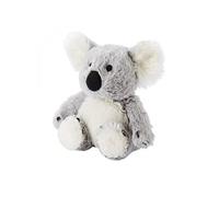 Bouillotte chauffante micro-ondes à graines avec housse peluche - Koala gris