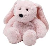 Bouillotte chauffante micro-ondes à graines avec housse peluche - Lapin rose Rose G