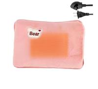 Bouillotte chauffe-mains électrique à l'épreuve des fuites, pour les crampes menstruelles, les muscles, les épaules, les jambes, la taille