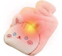 Bouillotte chauffe-mains et chauffe-pieds avec housse pour animaux - Chauffe-mains et pieds portable et confortable pour le cou et les épaules par temps froid