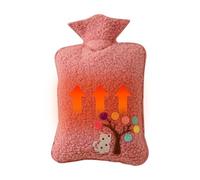 Bouillotte chauffe-mains et pieds | Chauffe-mains et pieds, bouteille d'eau avec housse en tricot, bouillotte isolée, résistante aux fuites