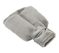 Bouillotte Chausson Double 2L Tissu Ultra Doux Gris - SAFIA - ALTOBUY Gris G