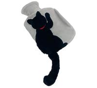 Bouillotte Corporelle En PVC Sac D'Eau Chaude Avec Housse Souple Pour Chat Pour Soulager Douleur Au Cou Et Aux éPaules
