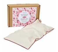 Bouillotte de Cerise L'Intemporelle n°6 - Mille Oreillers - Fabriqué en France - Se réchauffe au micro-ondes